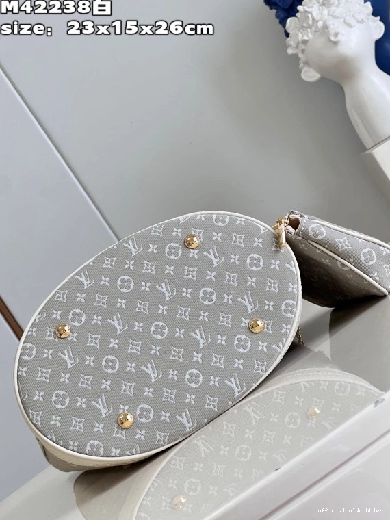 Official oldcobbler BUCKET VUITTON NANO LOUIS 0710